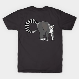 Lemur (Madagascar endemic monkey) T-Shirt